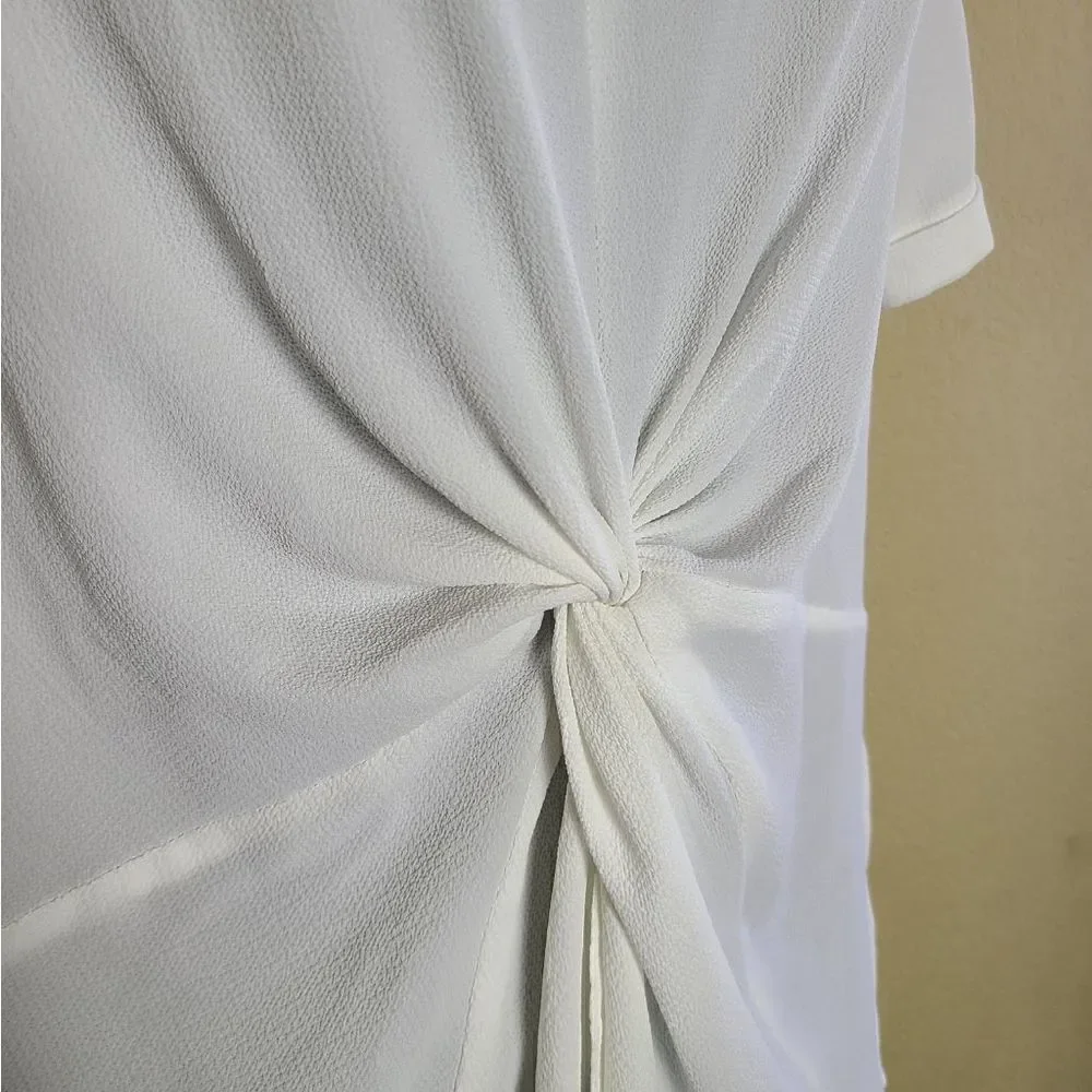 ASOS Tuck Drape Front Top - Picture 4 of 8
